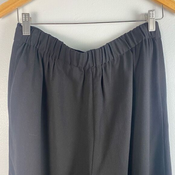 EILEEN FISHER TENCEL™ Ponte Cropped Wide-Leg Pants - Picture 8 of 8